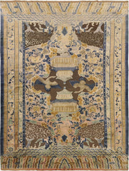ANTIQUE SILK AND METAL CHINESE