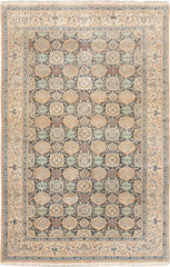 ANTIQUE NAIN W/ SILK