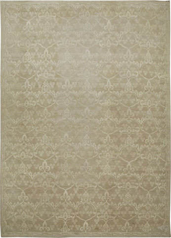 OTTOMAN W/ SILK